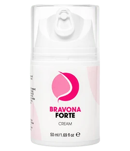 Tubo de crema Bravona Forte para aplicación tópica